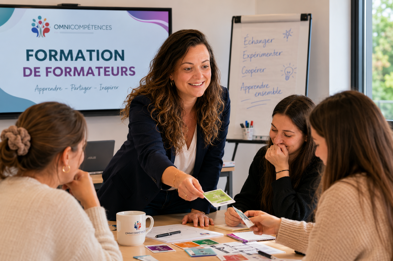 Lolita Frey Colon en animation de formation